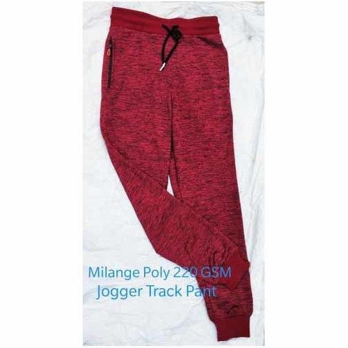 Various Mens Plain Miange Poloy Track Pant