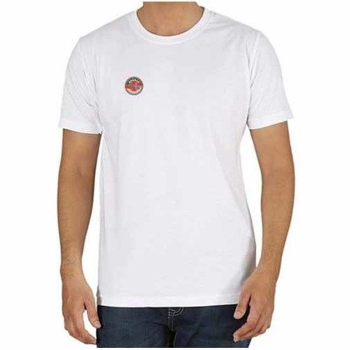 Mens Plain White Round Neck Corporate T-Shirt
