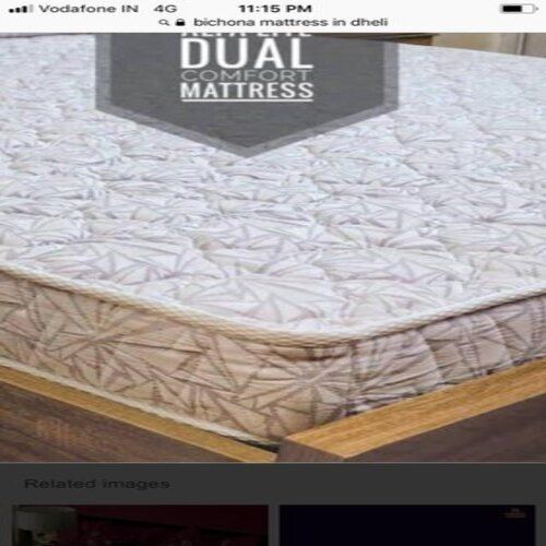 Eco Friendly Printed Type Polyester White Color Jacquard Quilted Mattress Cover