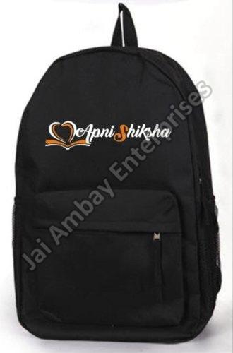 Promotional Black School Bag Design: Attractive