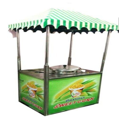 High Efficiency Commercial Electric Single Phase Trolley Type Sweet Corn Machine