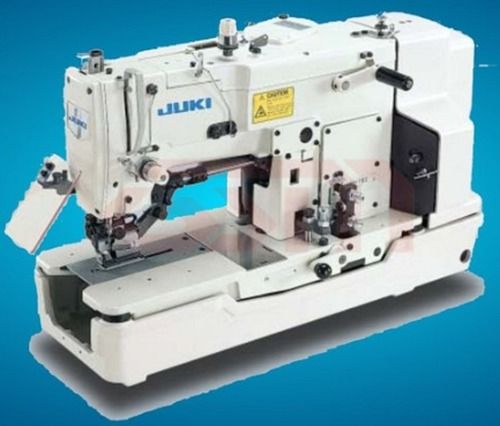 White Juki Lbh781U Button Hole Machine