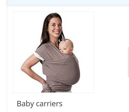 Plain Pattern Ultra Comfortable Baby Carrier