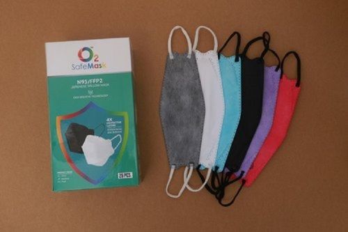 4 Ply Kn95 Reusable Face Mask With Filtration, Ear Loop, A Grade Quality, Attractive Look, Soft Texture, Skin Friendly, Comfortable To Wear, Maximum Utility Gender: Unisex