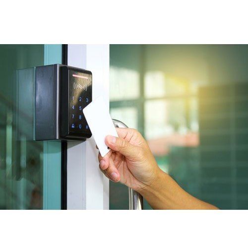 Access Control With Magnetic Door Lock