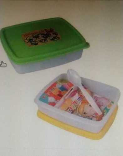 Colorful Plastic Lunch Boxes Size: Custom