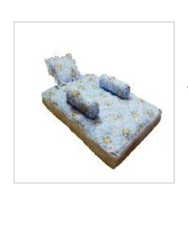 Fine Finish Blue Color Baby Master Bed Set