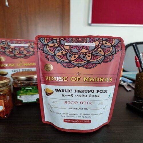 Garlic Paruppu Podi With 6 Months Of Shelf Life