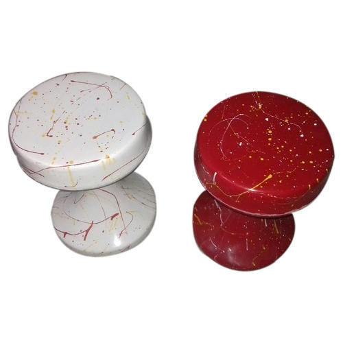 Light Weight Color Coated Round Shaped 12 Inch Width Frp Stool