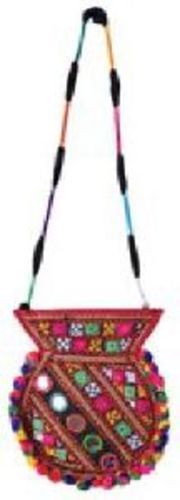 Multicolor Ladies Round Sling Bag Design: Attravive