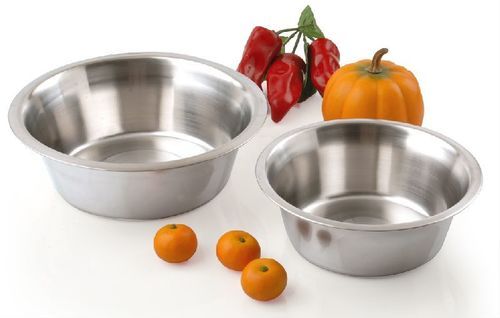 Silver Color Stainless Steel Vegetable Bowl