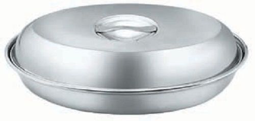 Silver Stainless Steel Serving Bowl With Lid