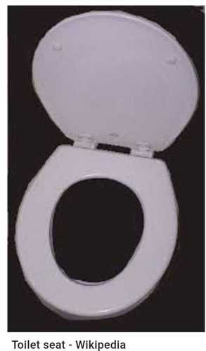 High Quality White Toilet Seat Cover