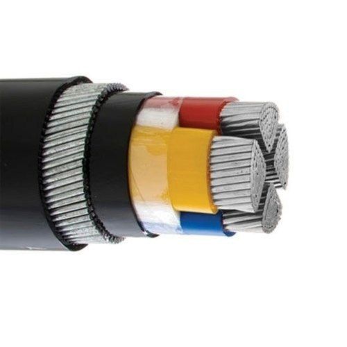 25 Sq Mm 3 Core Copper Armoured Cable For Industrial, A Grade Quality, Round Shape, Fine Texture, Highly Efficient, Maximum Utility, Safe To Use, Water Resistant