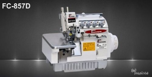 White Fc-857D Super High Speed Direct Drive 5 Thread Overlock Sewing Machine