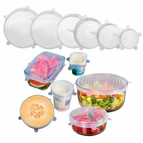 Transparent Food Grade Silicone Lid Cover