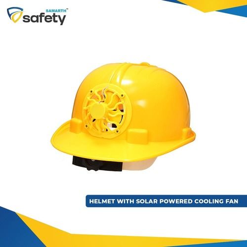 Helmet With Solar Powered Cooling Fan