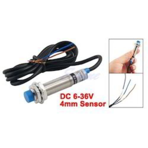 Stainless Steel Inductive Proximity Sensor Detection Switch (Npn Dc6-36V 4Mm)