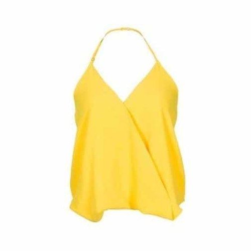 Ladies Plain Simple Halter Cami