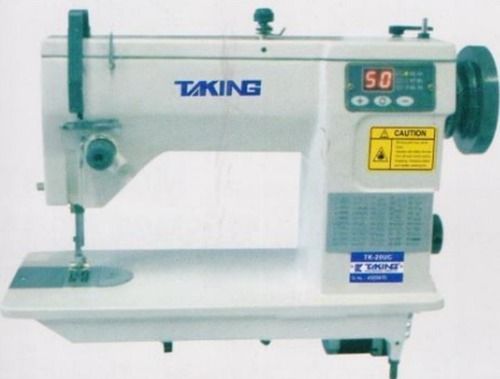 White Multi Pattern Zig Zag Sewing Machine Tk20Uc