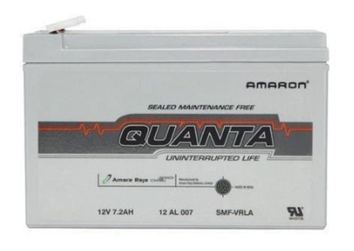 White Sealed Construction Quanta Tubular Ups Battery