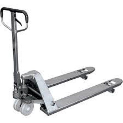 Silver Color Industrial Use Stainless Steel Hand Pallet Truck