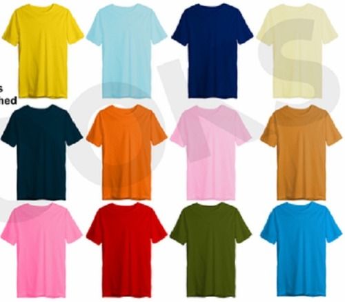 100% Cotton Plain Round Neck T Shirt Age Group: 16+