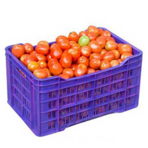 Blue Plastic Vegetable Crate