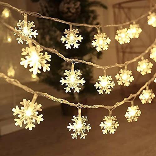 BMT Snowflake 20 LED String Lights