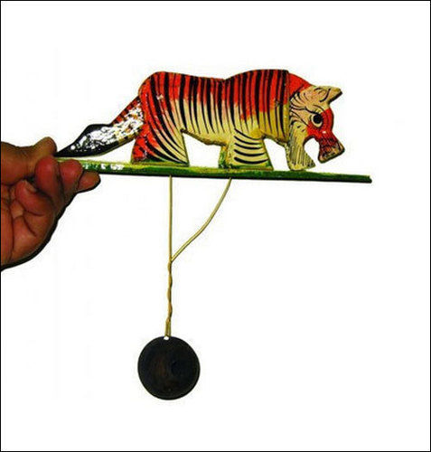 Dining Tiger Wooden Toy