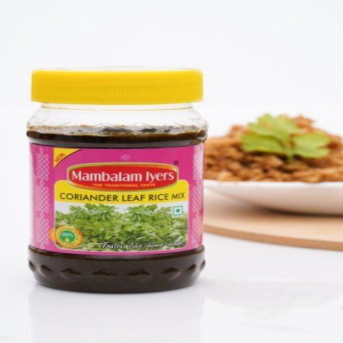 Traditional Delicious Taste And Pet Jar Packed 250 Gm. Of Coriander Leaf Rice Mix