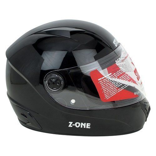 Z-One Black Glossy Helmet