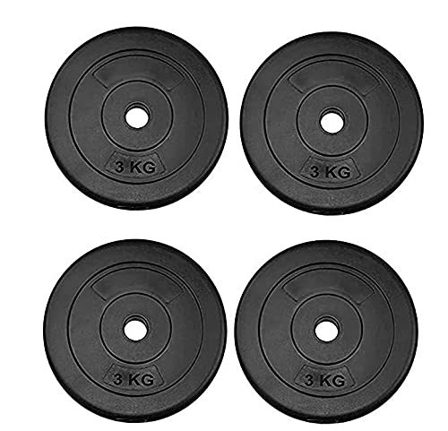 Black Rubber Weights Plates