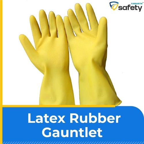 Latex Coating Rubber Gauntlet