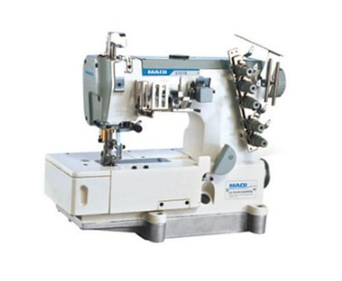 White Maqi High Speed Interlock Sewing Machine