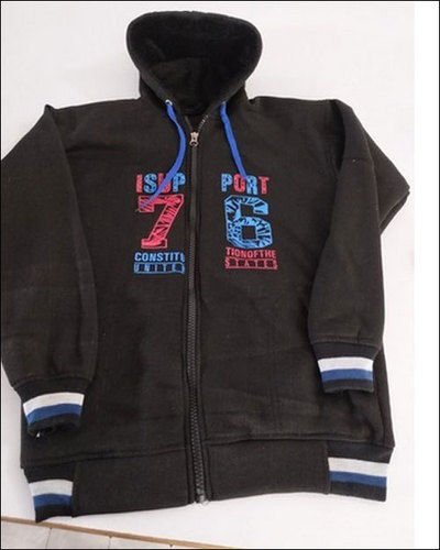 Mens Cotton Zipper Hoodies Jacket