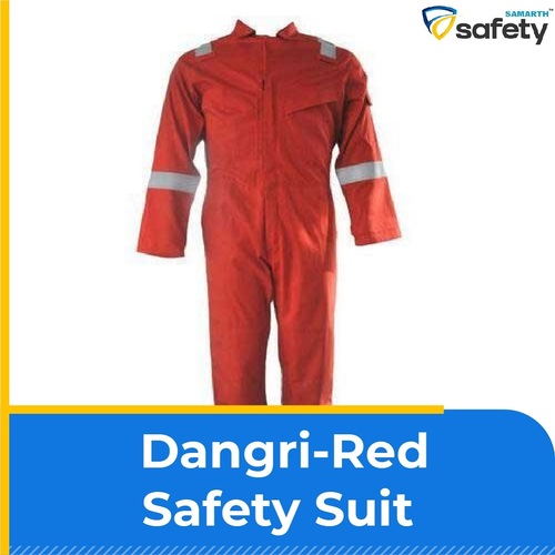 Dangri Red Safety Suit Gender: Unisex