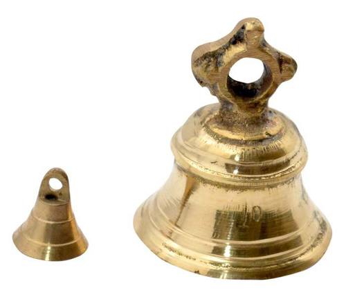 Brass Iron Bell With Wall Hanger