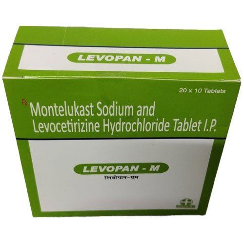 Levopan-M Montelukast Sodium Levocetirizine Hydrochloride Tablets