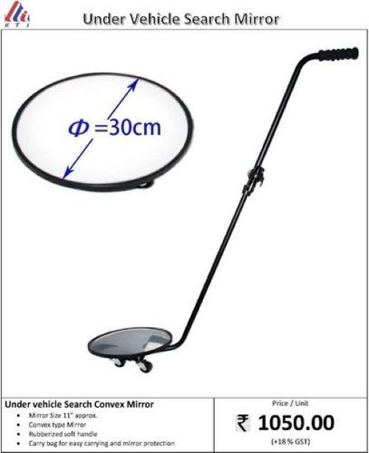 Under Vehicle Trolley Search Mirror