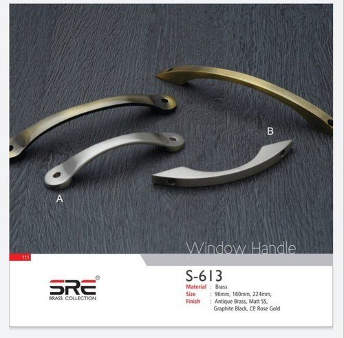 Brass Door Handle (Sre 613)