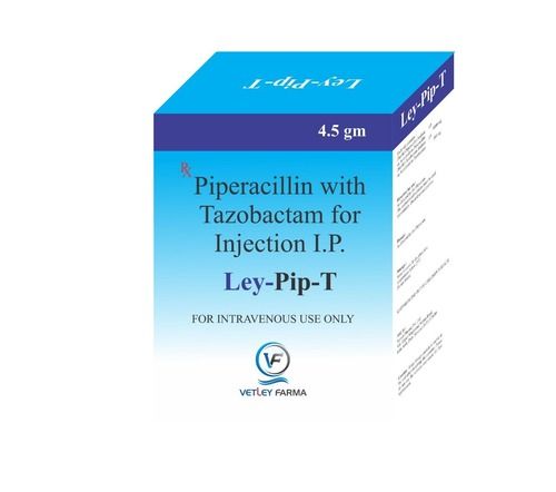 Piperacillin Tazobactam Injection 4.5G समाप्ति तिथि: 2 वर्ष 