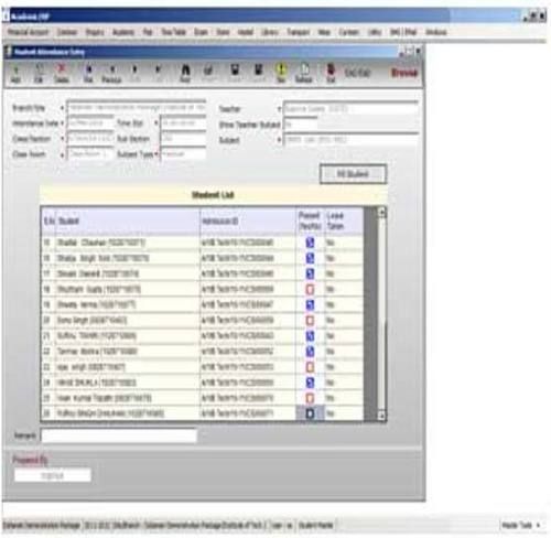 Student Attendance Management Software