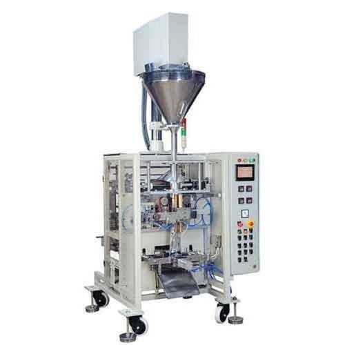 Silver Automatic 1000 Watt Servo Auger Pouch Filler Packing Machine