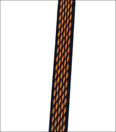 Black And Orange Polyester Twill Tape