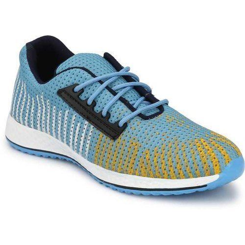 Durable Casual Wear Type Light Blue Color Stylish Mens Outdoor Sport Shoe