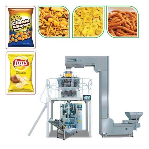 Fully Automatic FMCG Food Snack Plastic Pouch Packing Machine