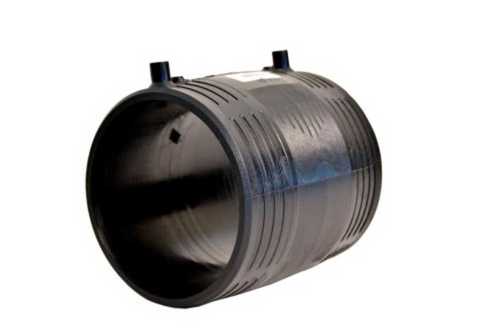 Round Hdpe Pipe Electrofusion Coupler