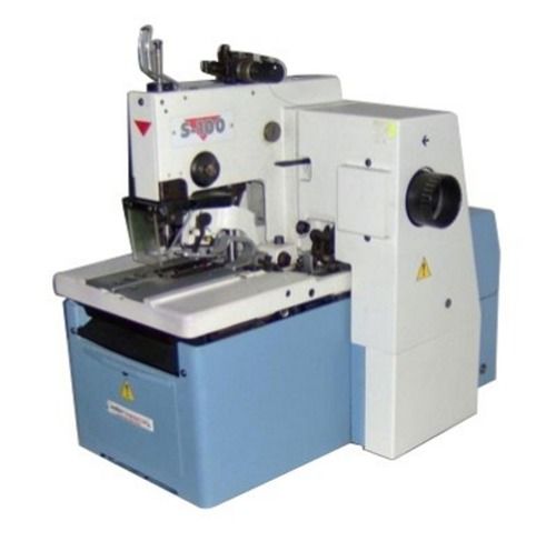 White & Blue Reece S100 Eye Let Button Hole Machine