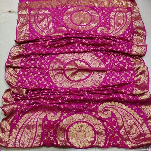 Multiple Silk Banarasi Dupatta With Bandhani Print at Best Price in ...